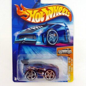 Hot Wheels Blings Out-A-Line #040 First Editions 40/100 Purple Die-Cast Car 2004